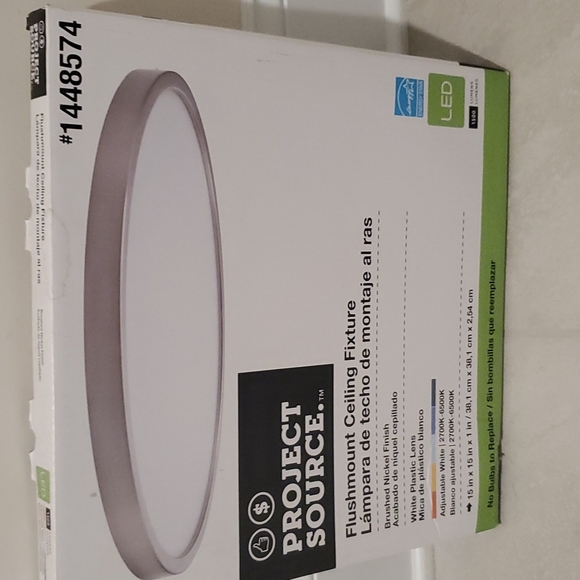 LED FLUSHMOUNT CEILING FIXTURE - Picture 1 of 7